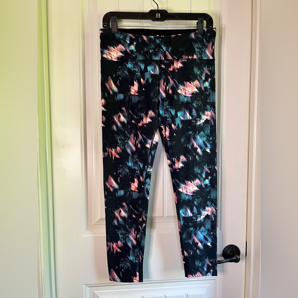 Tuff Athletics Abstract Colorful Women’s Leggings size Medium